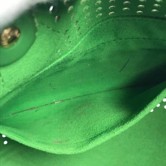LOUIS VUITTON M95181 MonogramPerfo Speedy30 Tote Bag Hand Bag Green/Brown - Picture 16 of 16